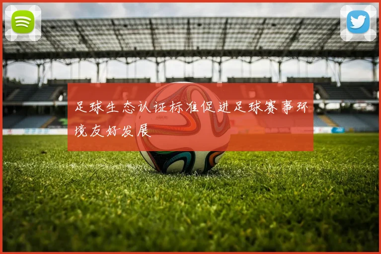 足球生态认证标准促进足球赛事环境友好发展